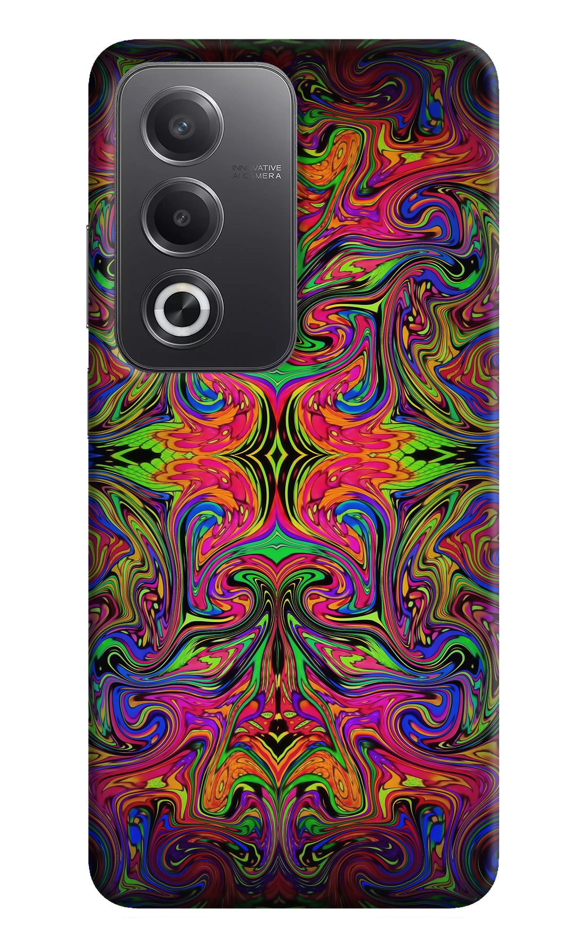 Psychedelic Art Oppo A3 Pro 5G Back Cover