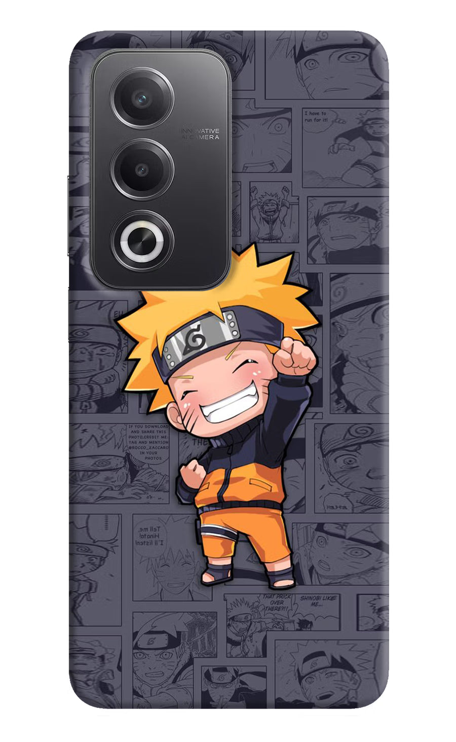 Chota Naruto Oppo A3 Pro 5G Back Cover, Hard case