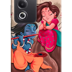 Radhe Krishna Oppo A3 Pro 5G Hard Case Back Cover by Casekaro