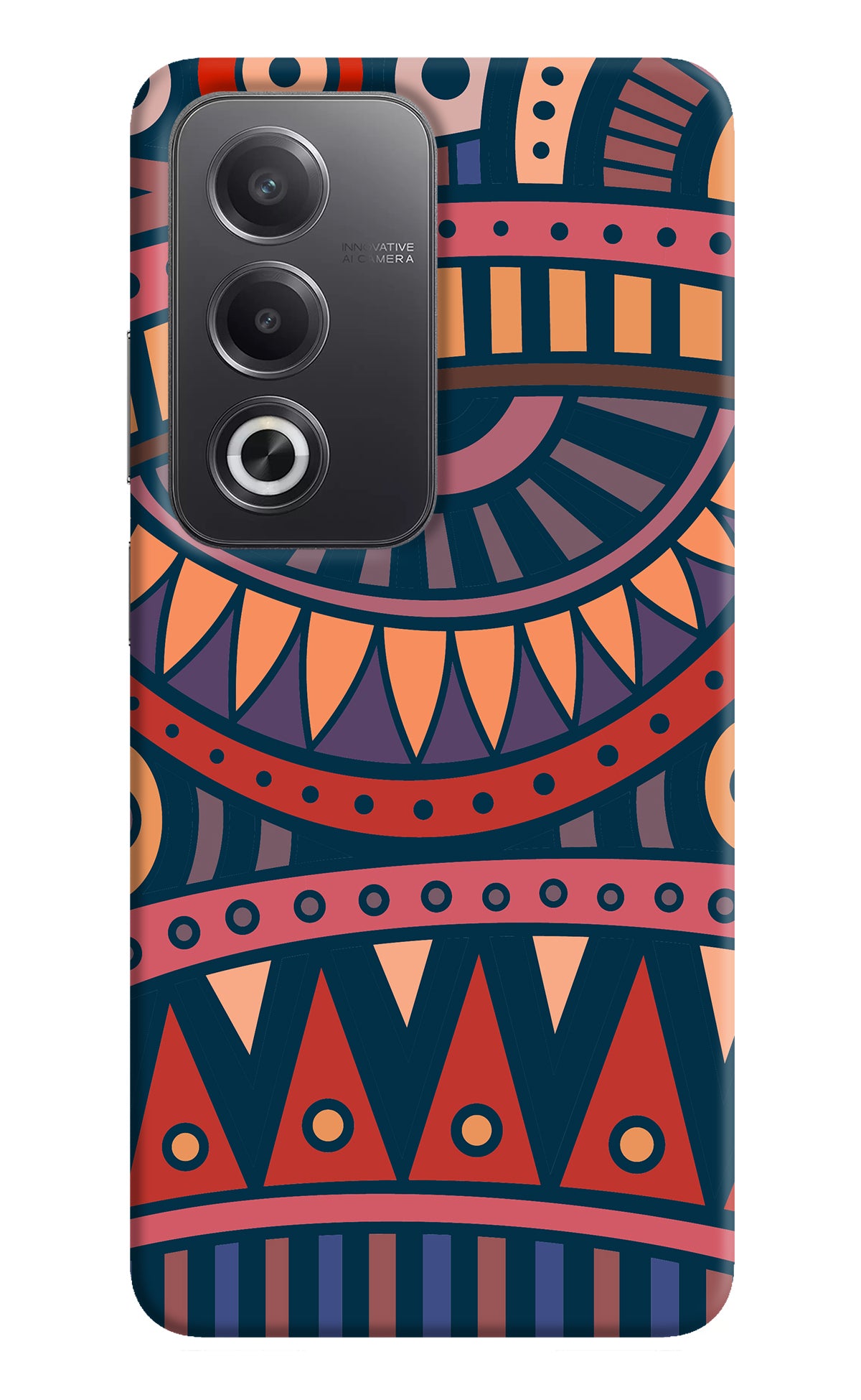 African Culture Design Oppo A3 Pro 5G Back Cover