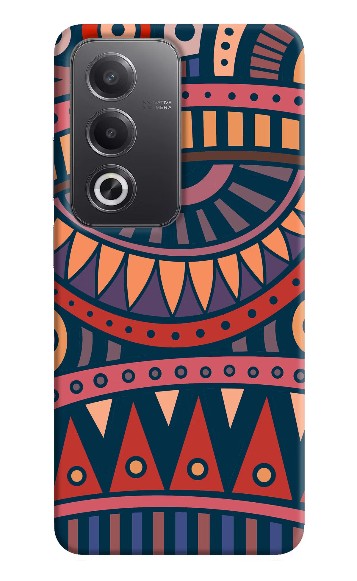African Culture Design Oppo A3 Pro 5G Hard Case Back Cover by Casekaro