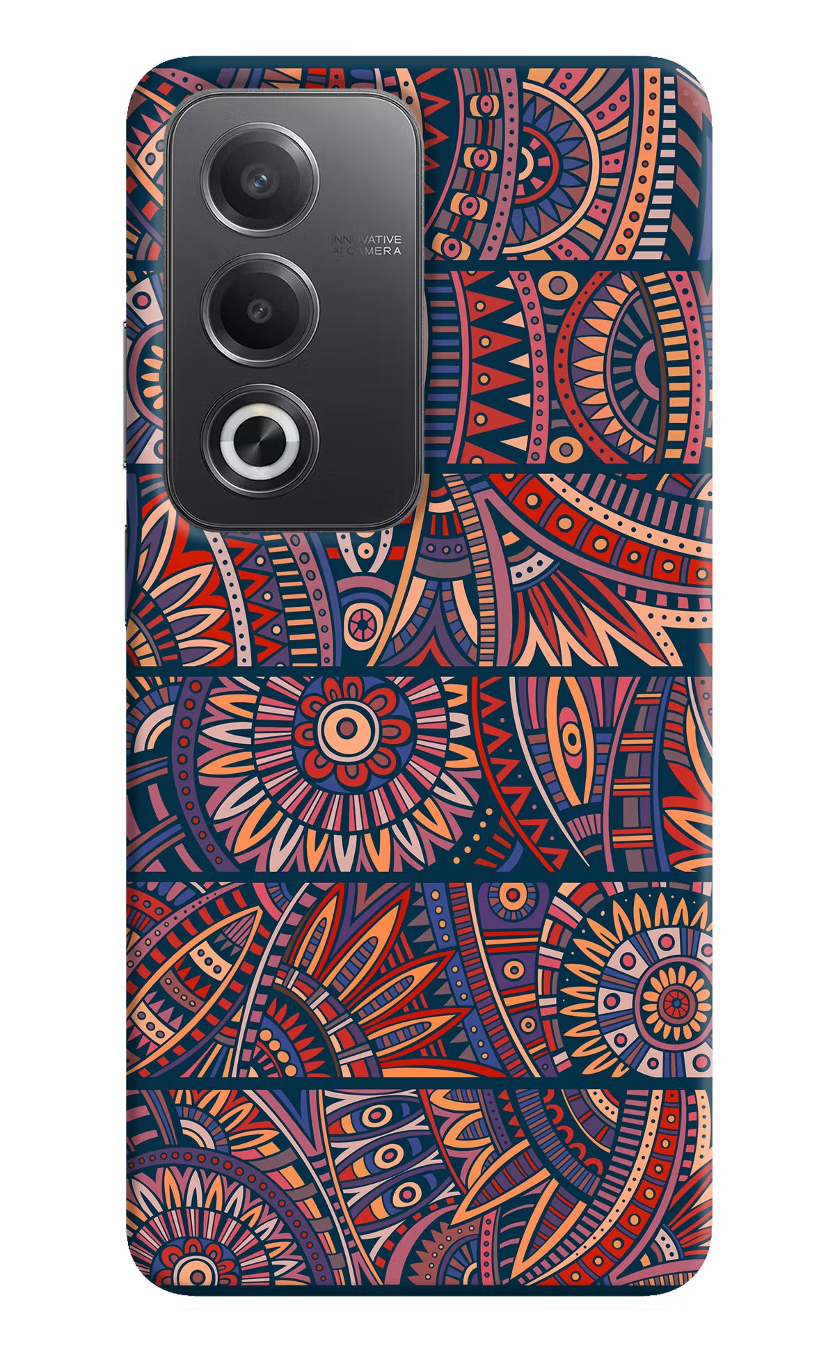 African Culture Design Oppo A3 Pro 5G Hard Case Back Cover by Casekaro
