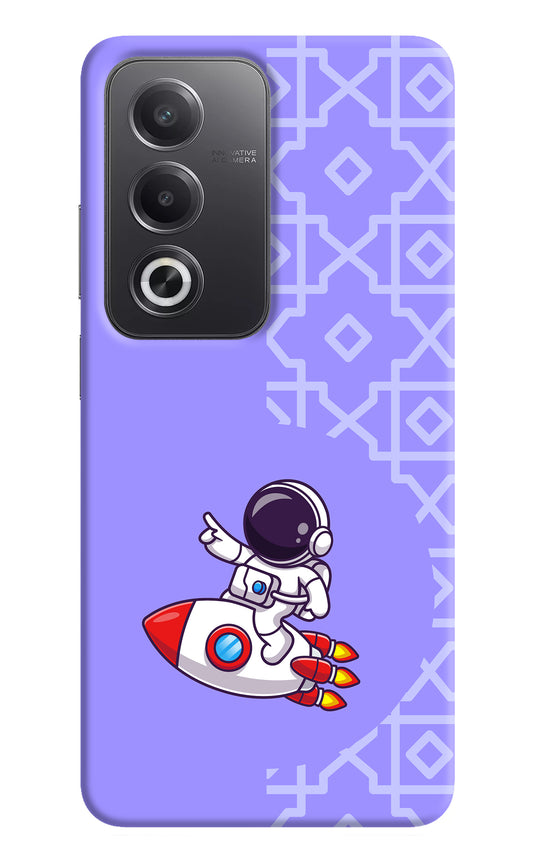 Cute Astronaut Oppo A3 Pro 5G Back Cover