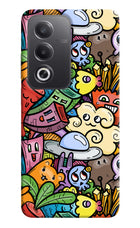 Veggie Doodle Oppo A3 Pro 5G Hard Case Back Cover by Casekaro