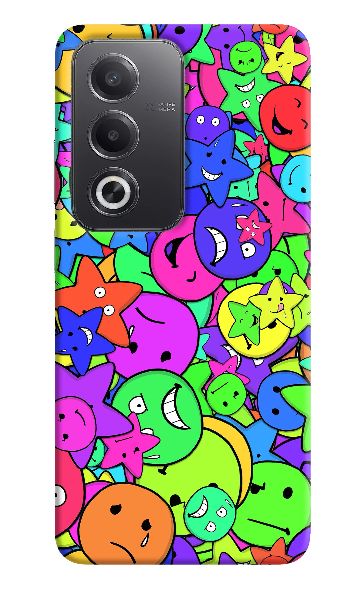 Fun Doodle Oppo A3 Pro 5G Back Cover
