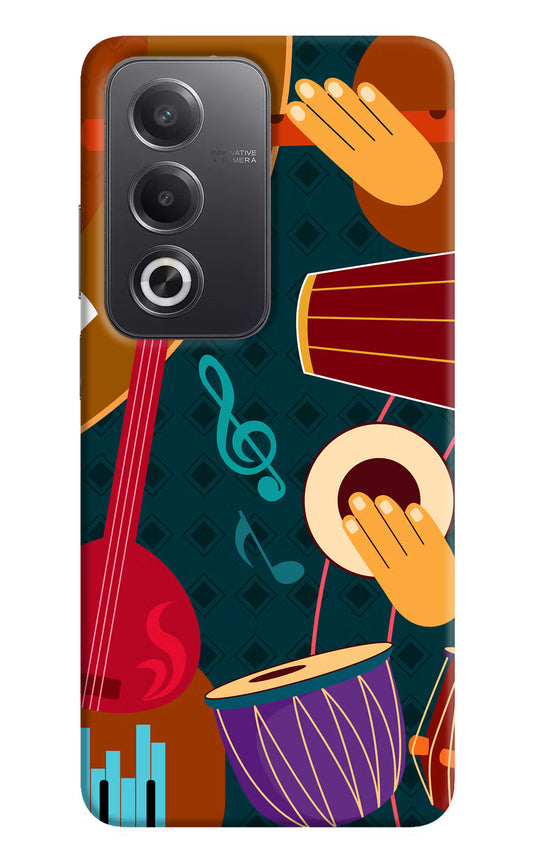 Music Instrument Oppo A3 Pro 5G Hard Case Back Cover by Casekaro