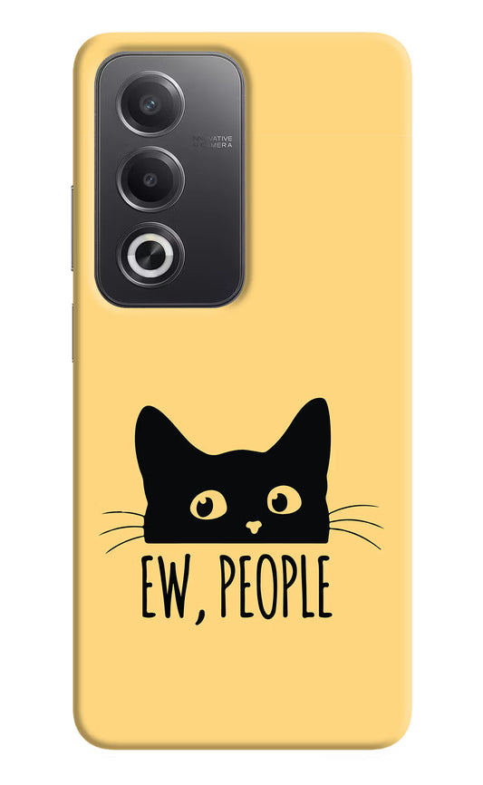 Ew People Catitude Oppo A3 Pro 5G Hard Case Back Cover by Casekaro