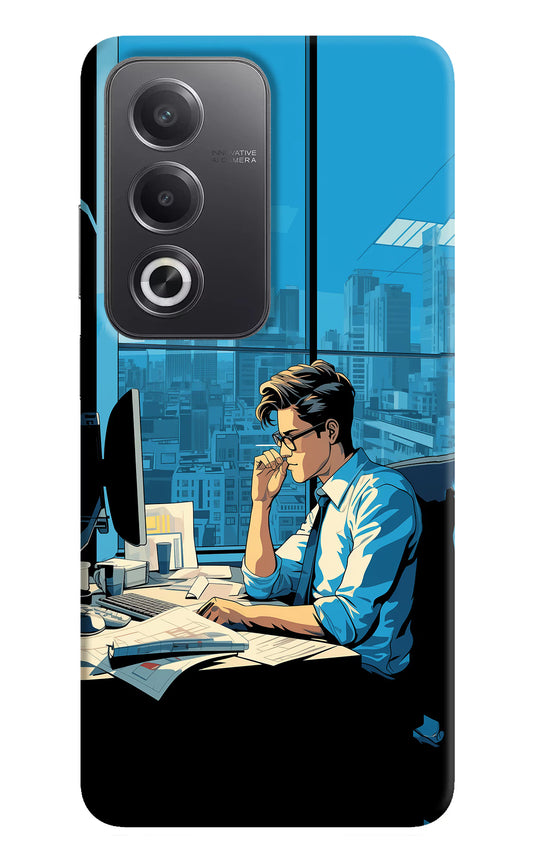 Focused Hustler (AI Generated) Oppo A3 Pro 5G Hard Case Back Cover by Casekaro