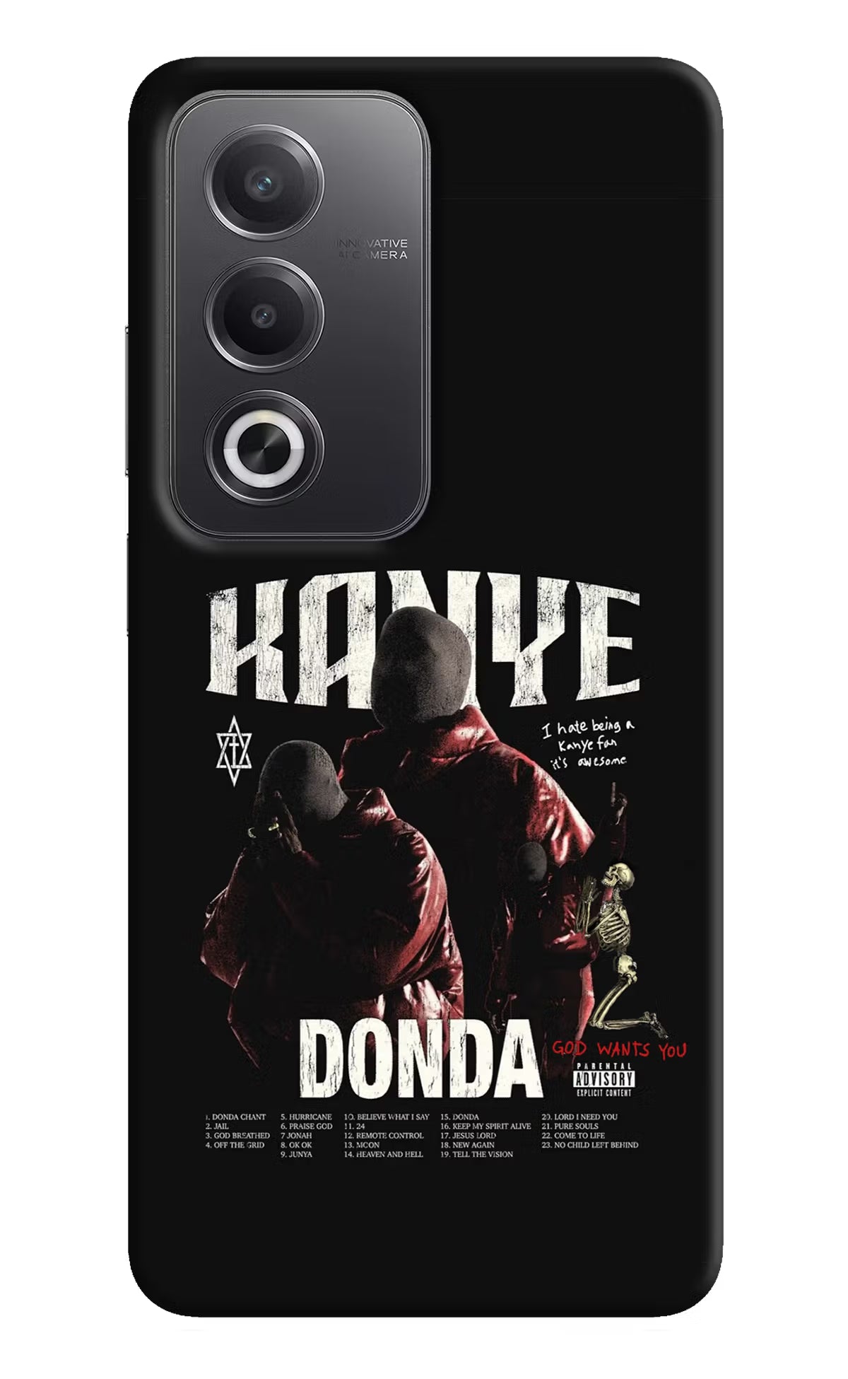 Donda Kanye West Oppo A3 Pro 5G Hard Case Back Cover by Casekaro