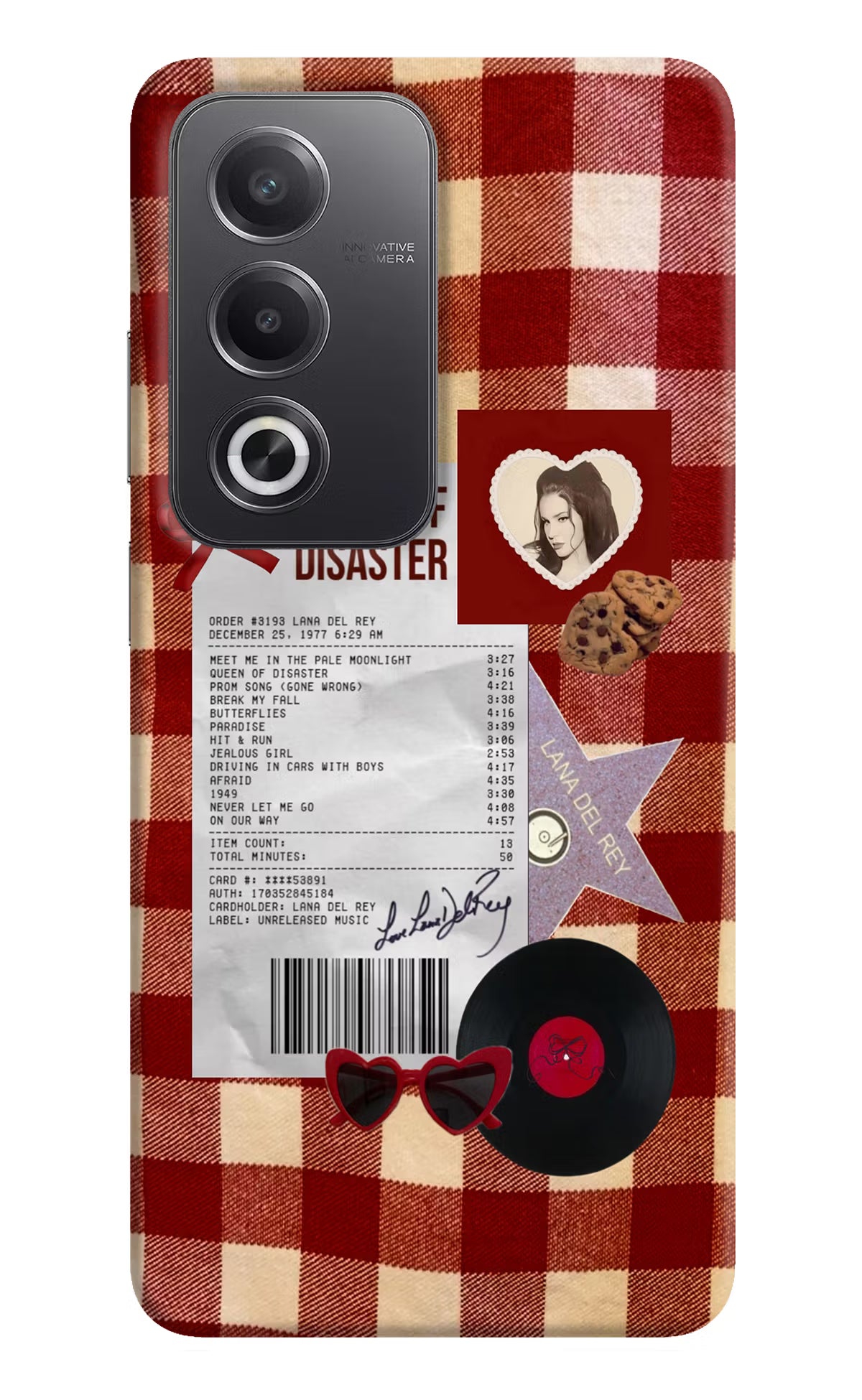 Queen of Disaster Oppo A3 Pro 5G Hard Case Back Cover by Casekaro