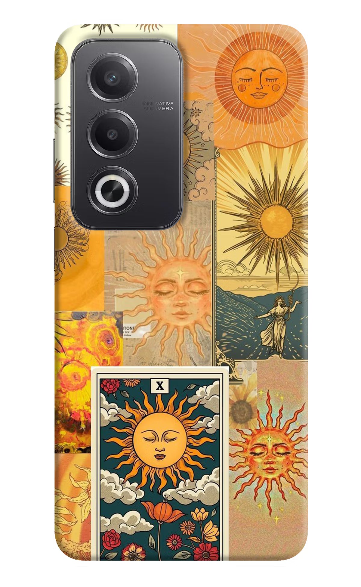 Sun Oppo A3 Pro 5G Hard Case Back Cover by Casekaro