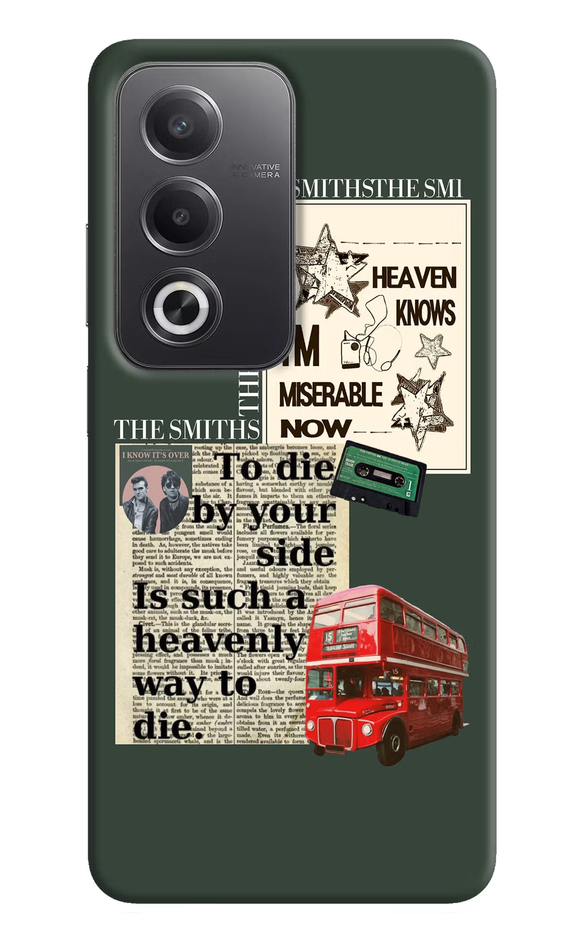 The Smiths Oppo A3 Pro 5G Hard Case Back Cover by Casekaro