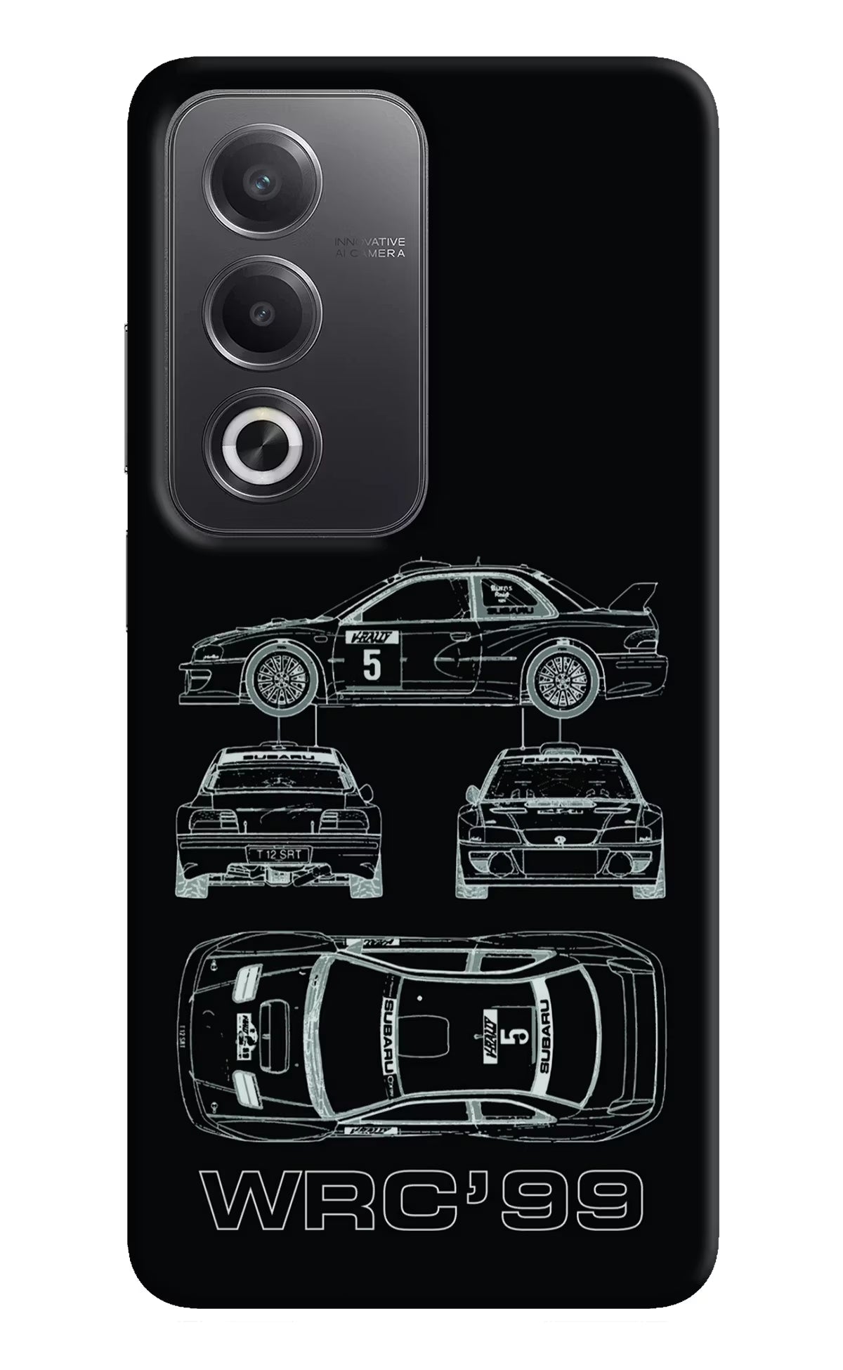 WRC'99 Oppo A3 Pro 5G Hard Case Back Cover by Casekaro