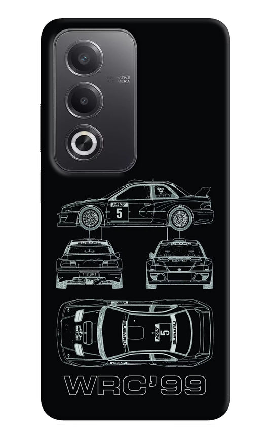 WRC'99 Oppo A3 Pro 5G Hard Case Back Cover by Casekaro