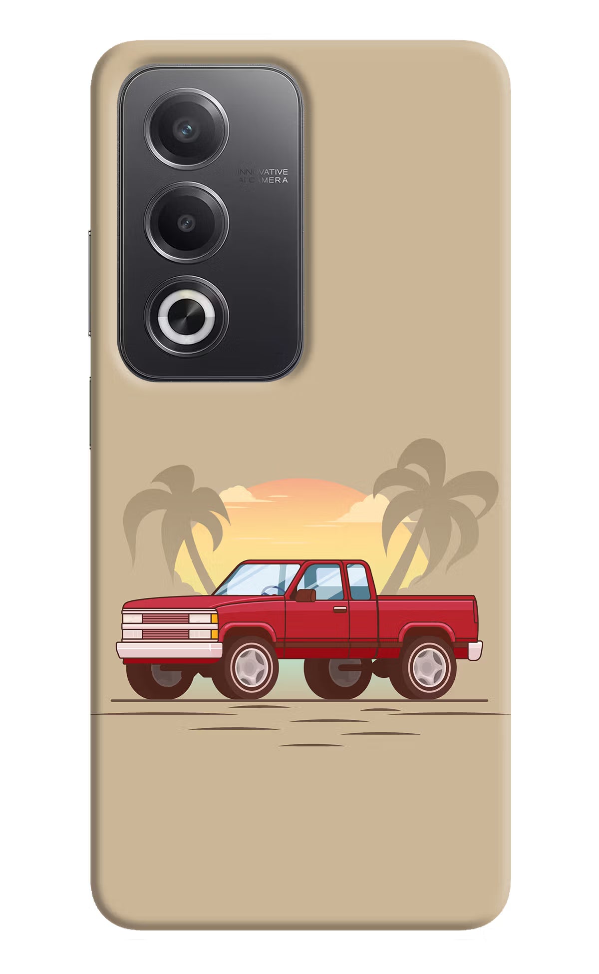 Desert Classic Drive Oppo A3 Pro 5G Hard Case Back Cover by Casekaro
