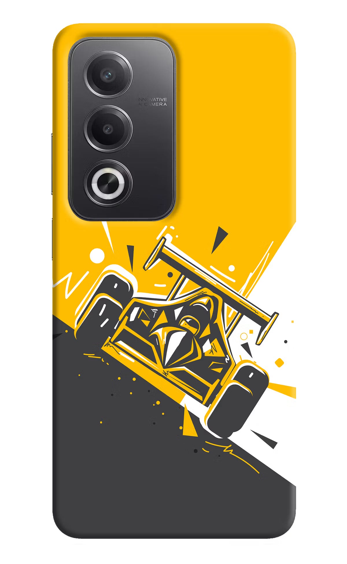 Track King Oppo A3 Pro 5G Hard Case Back Cover by Casekaro