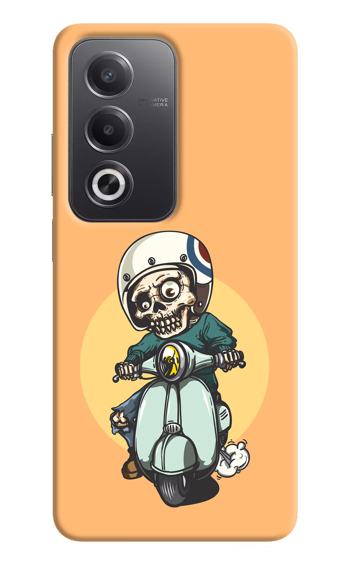 Undead Biker Oppo A3 Pro 5G Hard Case Back Cover by Casekaro