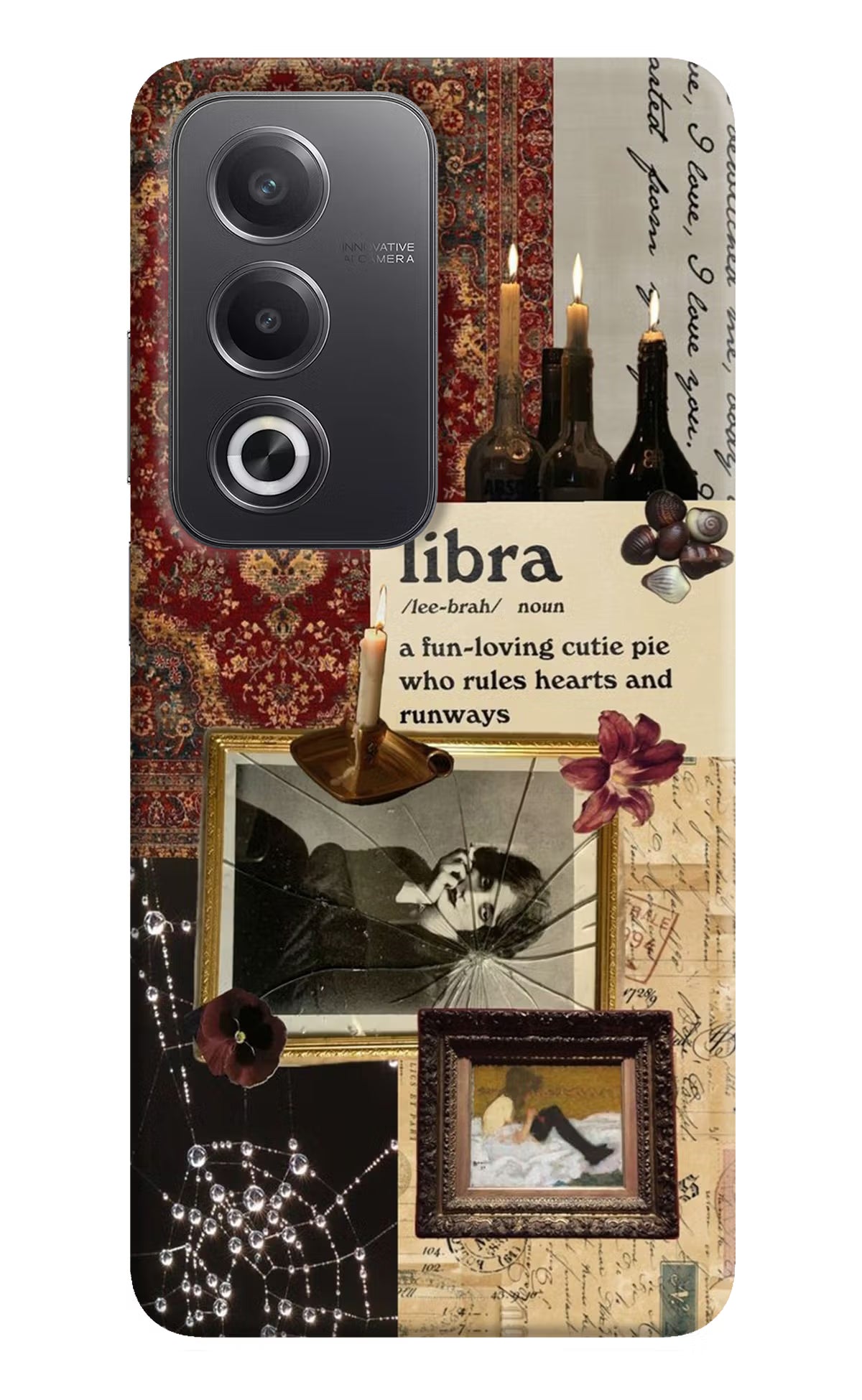Libra Zodiac Oppo A3 Pro 5G Hard Case Back Cover by Casekaro