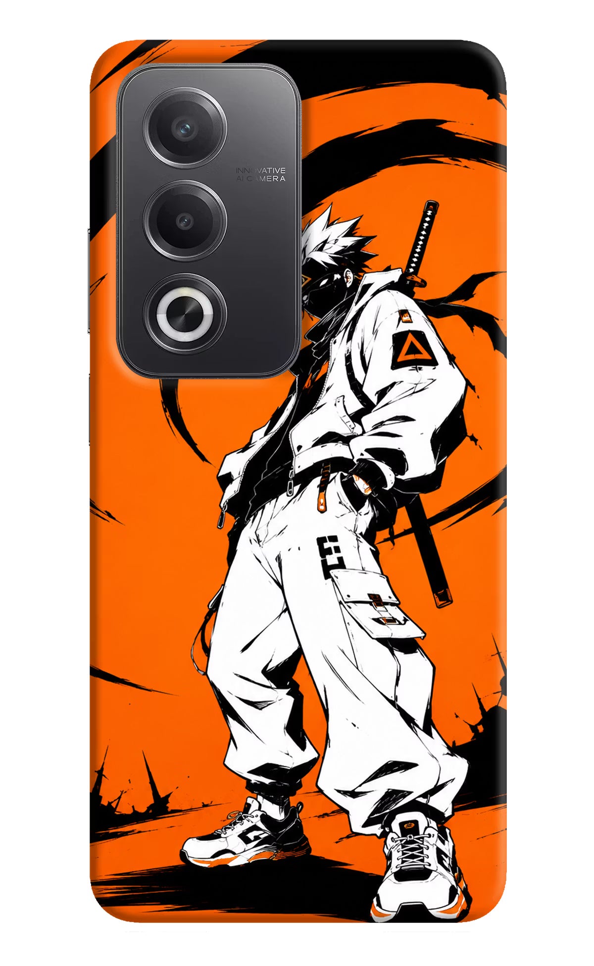 Street Samurai  Oppo A3 Pro 5G Hard Case Back Cover by Casekaro