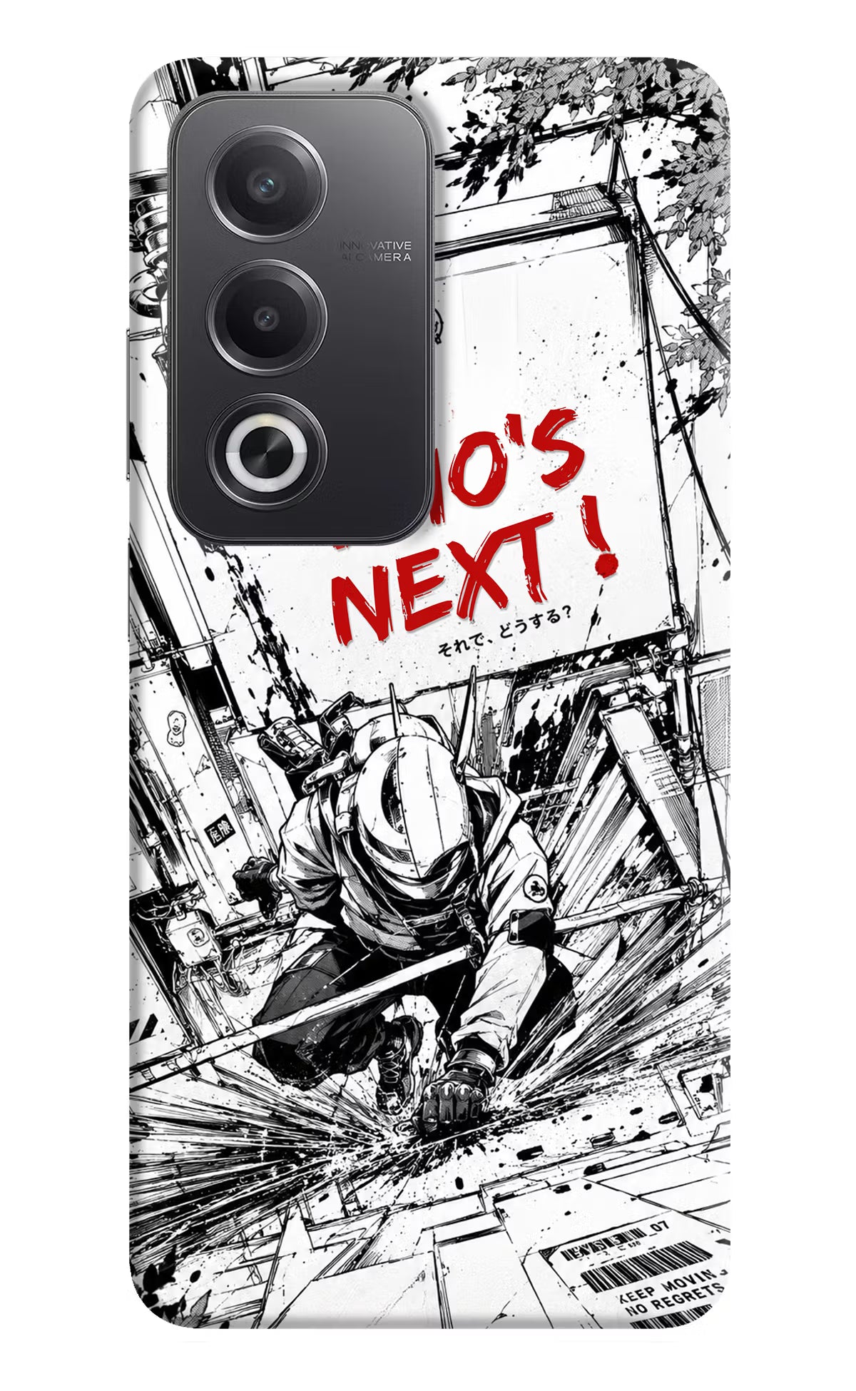 Who's Next Oppo A3 Pro 5G Hard Case Back Cover by Casekaro