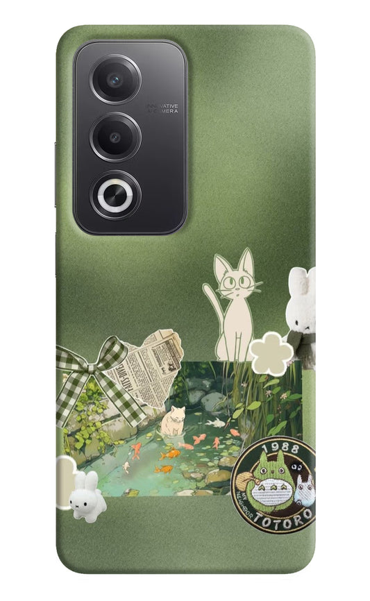 Aesthetic anime Oppo A3 Pro 5G Hard Case Back Cover by Casekaro