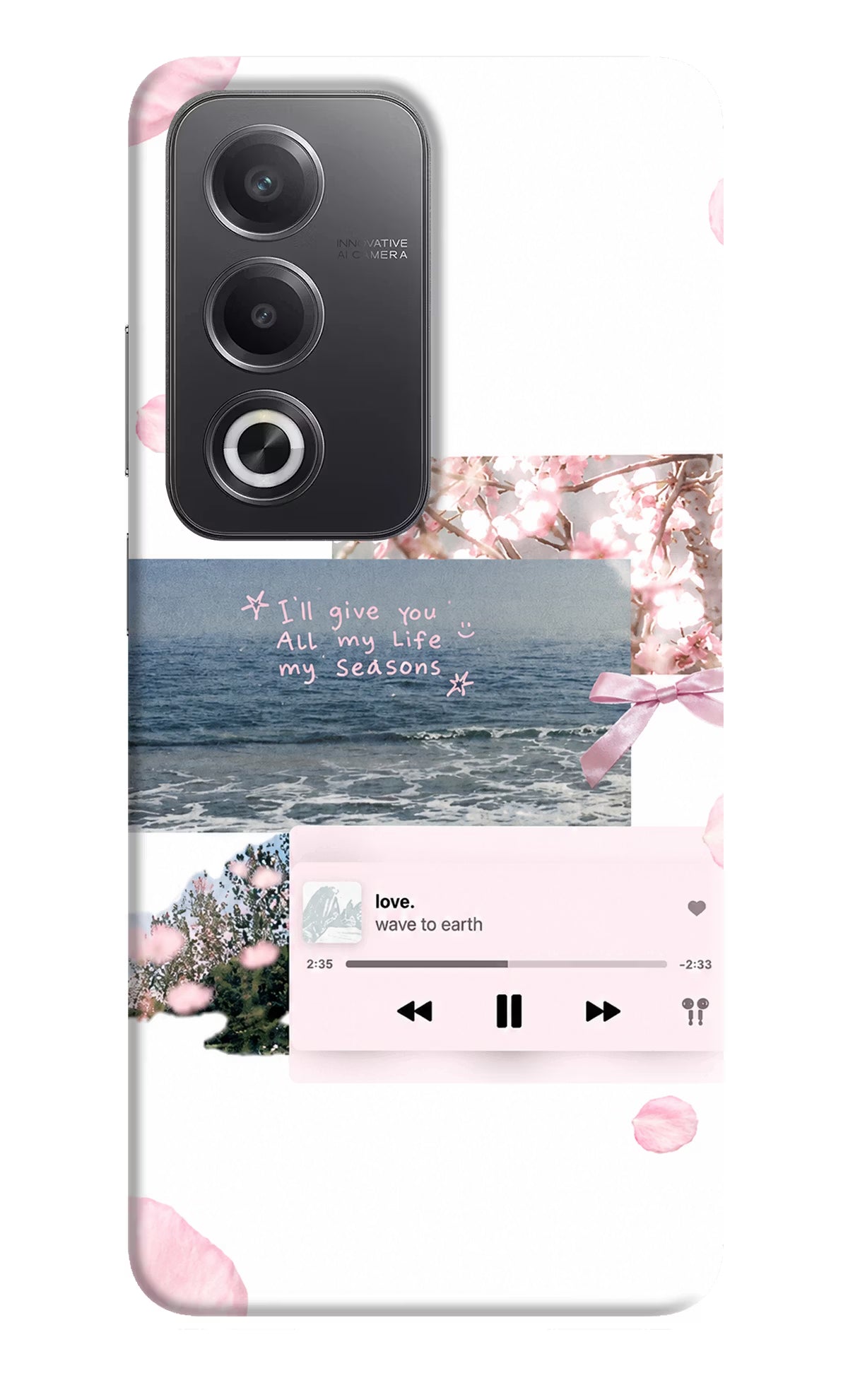 Wave to earth Oppo A3 Pro 5G Back Cover