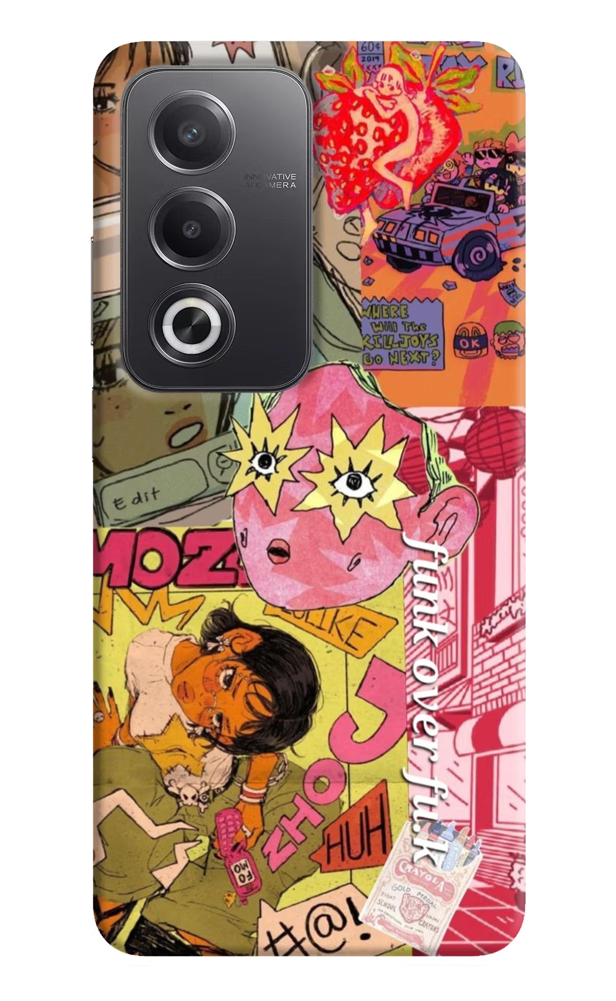 Funkover Oppo A3 Pro 5G Back Cover