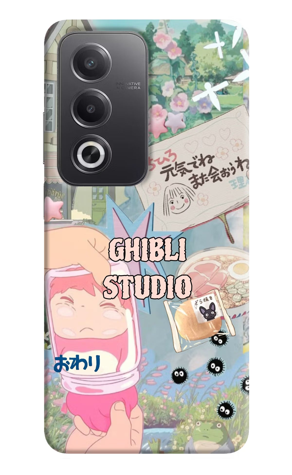 Studio Ghibli Oppo A3 Pro 5G Back Cover