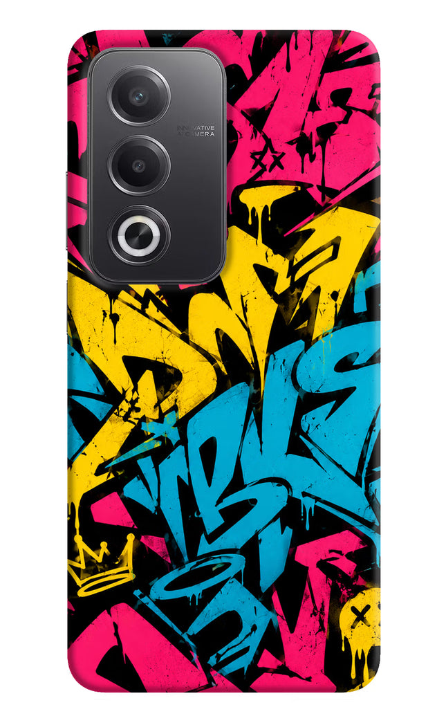 Graffiti Vibe Oppo A3 Pro 5G Hard Case Back Cover by Casekaro
