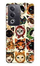 Cool Cat Oppo A3 Pro 5G Hard Case Back Cover by Casekaro