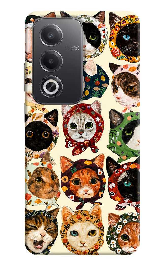 Cool Cat Oppo A3 Pro 5G Hard Case Back Cover by Casekaro