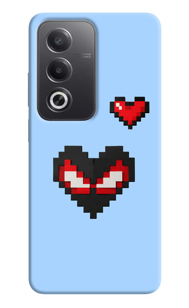 Peter Heart Oppo A3 Pro 5G Hard Case Back Cover by Casekaro