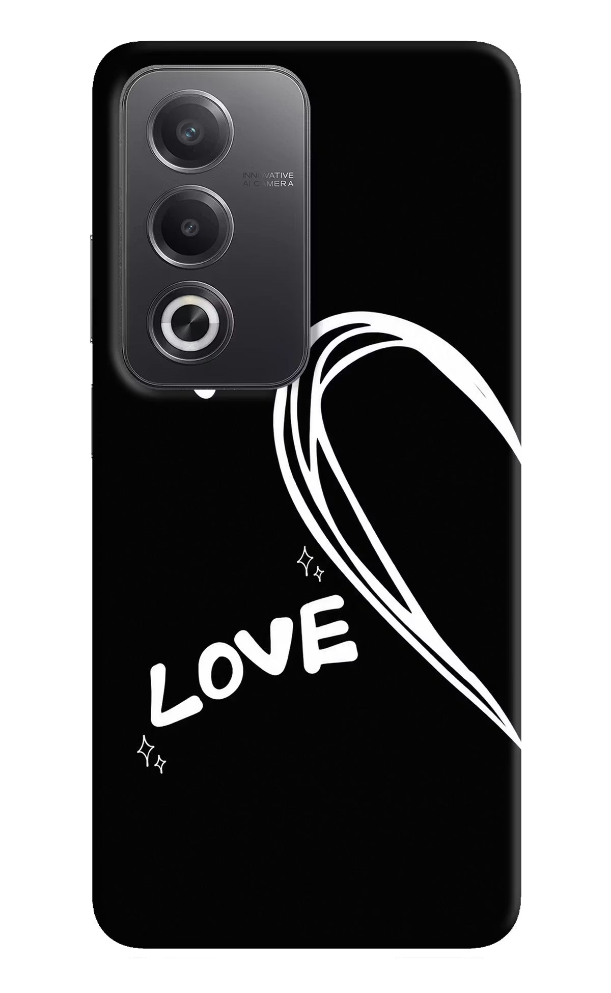 Love Line Oppo A3 Pro 5G Back Cover