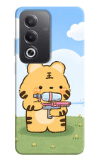 Tiger Treat Oppo A3 Pro 5G Hard Case Back Cover by Casekaro