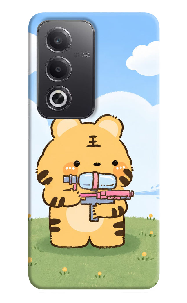 Tiger Treat Oppo A3 Pro 5G Hard Case Back Cover by Casekaro