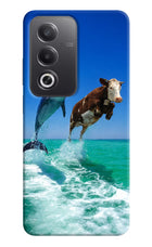 Dolphin vs Cow Oppo A3 Pro 5G Hard Case Back Cover by Casekaro