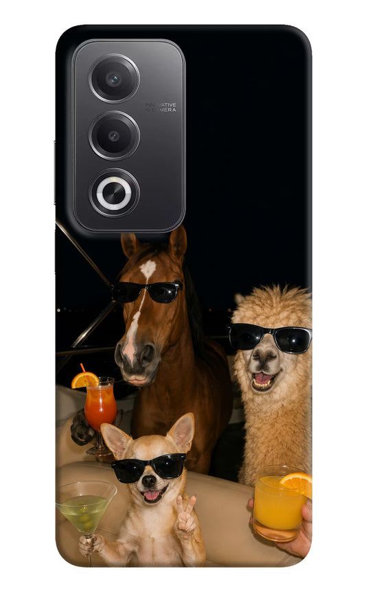 Party Squad Oppo A3 Pro 5G Hard Case Back Cover by Casekaro