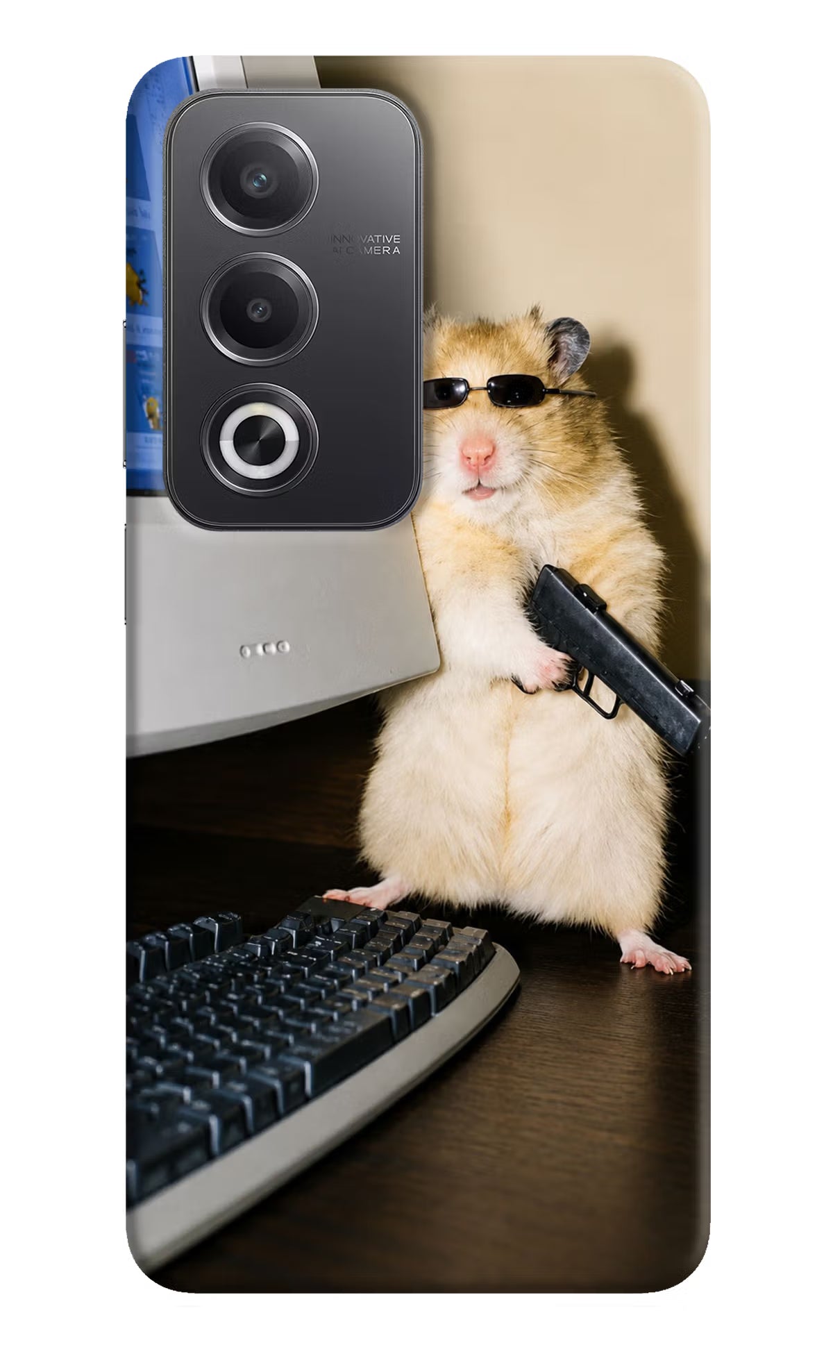 Hacker Hamster Oppo A3 Pro 5G Back Cover