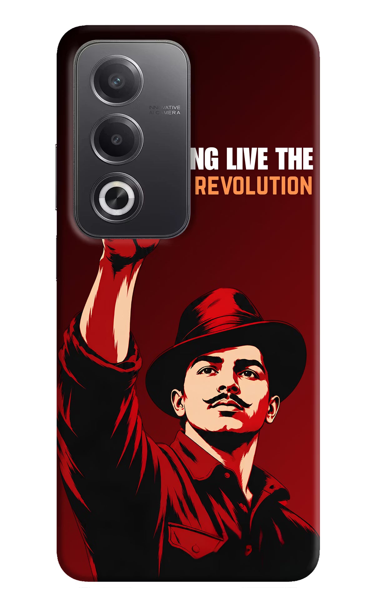 Bhagat Singh Revolution Oppo A3 Pro 5G Back Cover