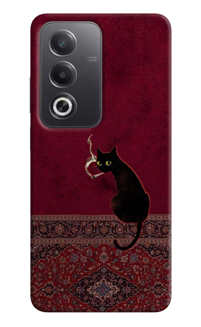 Midnight Cat Oppo A3 Pro 5G Hard Case Back Cover by Casekaro