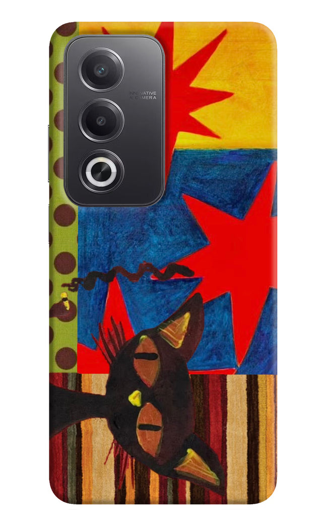 Pop Cat Oppo A3 Pro 5G Hard Case Back Cover by Casekaro