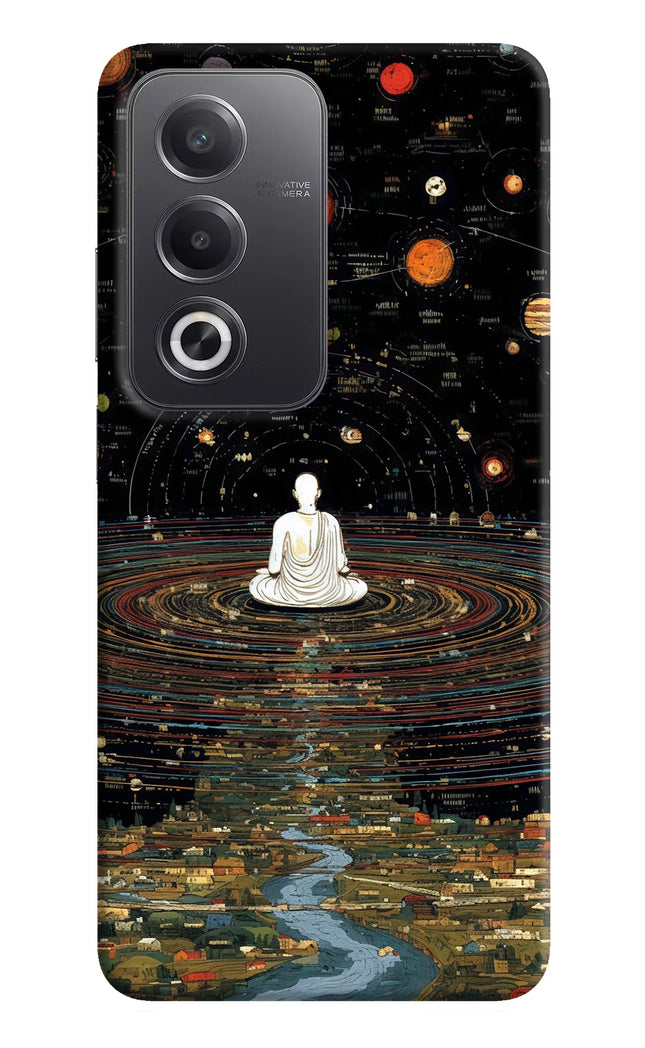 Space Monk Oppo A3 Pro 5G Hard Case Back Cover by Casekaro