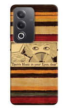 Vinyl Stripes Oppo A3 Pro 5G Hard Case Back Cover by Casekaro