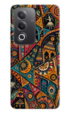 Folk Print Oppo A3 Pro 5G Hard Case Back Cover by Casekaro
