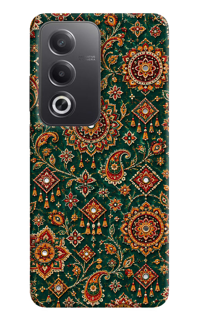 Green Pataka Oppo A3 Pro 5G Hard Case Back Cover by Casekaro