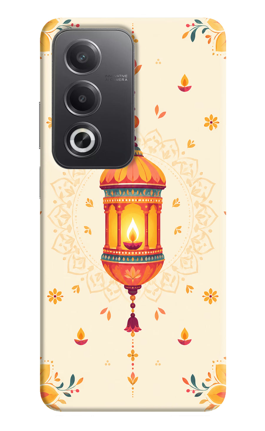 Golden Lantern Oppo A3 Pro 5G Back Cover, Hard case
