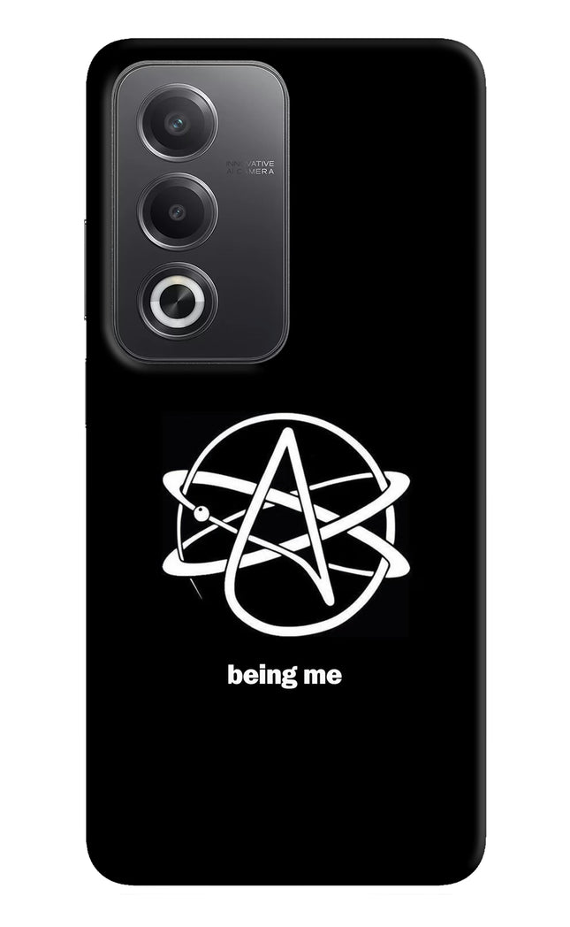 Atheist Symbol Oppo A3 Pro 5G Hard Case Back Cover by Casekaro