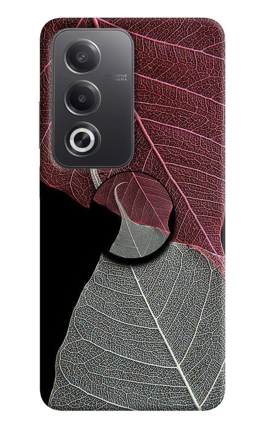Leaf Pattern Oppo A3 Pro 5G Pop Case