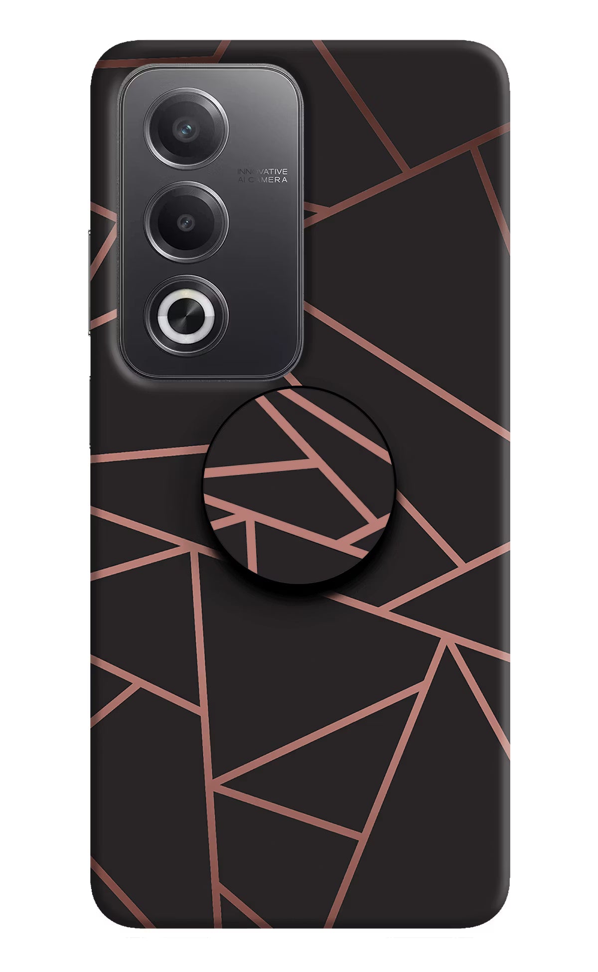 Geometric Pattern Oppo A3 Pro 5G Pop Case by Casekaro