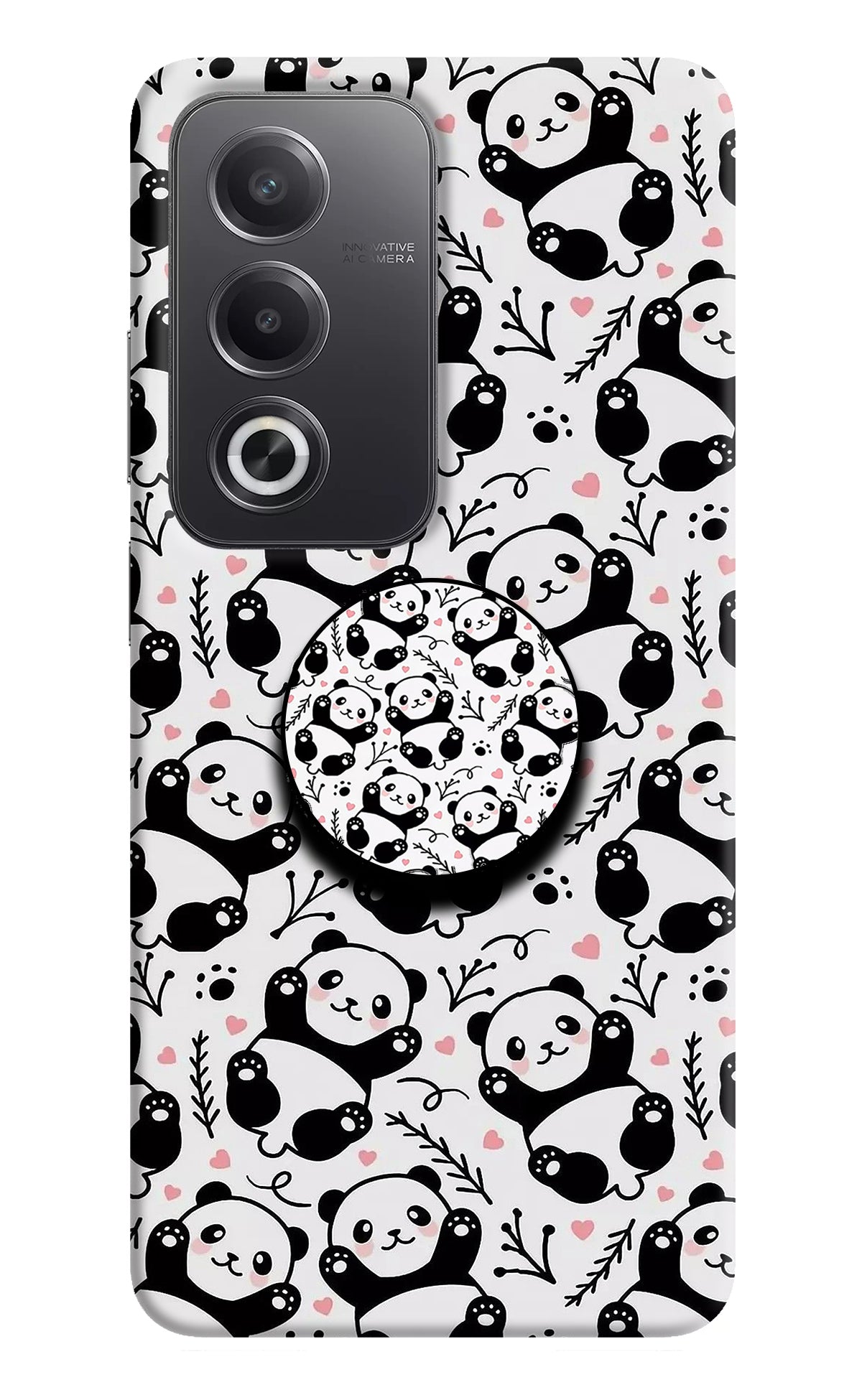 Cute Panda Oppo A3 Pro 5G Pop Case